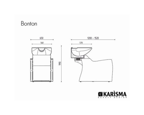 Мойка парикмахерская BONTON