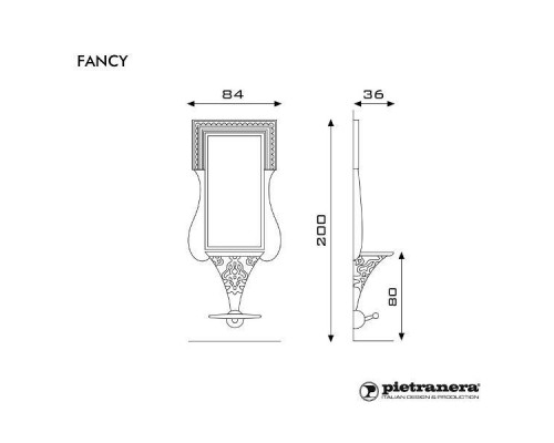 Зеркало парикмахерское FANCY