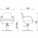 Кресло парикмахерское CHIOCCIOLA UP