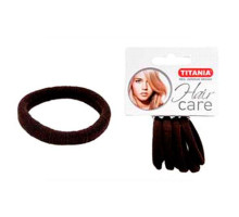 Резинки Titania 4см 6 шт/уп коричневые 7869
